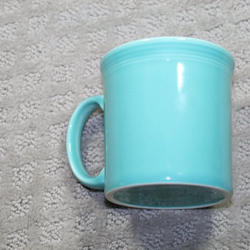 VTG Fiestaware Set of 3 Java Mugs Coffee Tea Cups Tapered Fiesta D Ring Handles